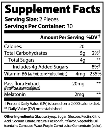 Sweet Dreams - Sleep Gummies (Adult)